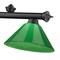 Z-Lite Cordon 3 Light Billiard, Matte Black & Green 2306-3MB-PGR - alternate 5